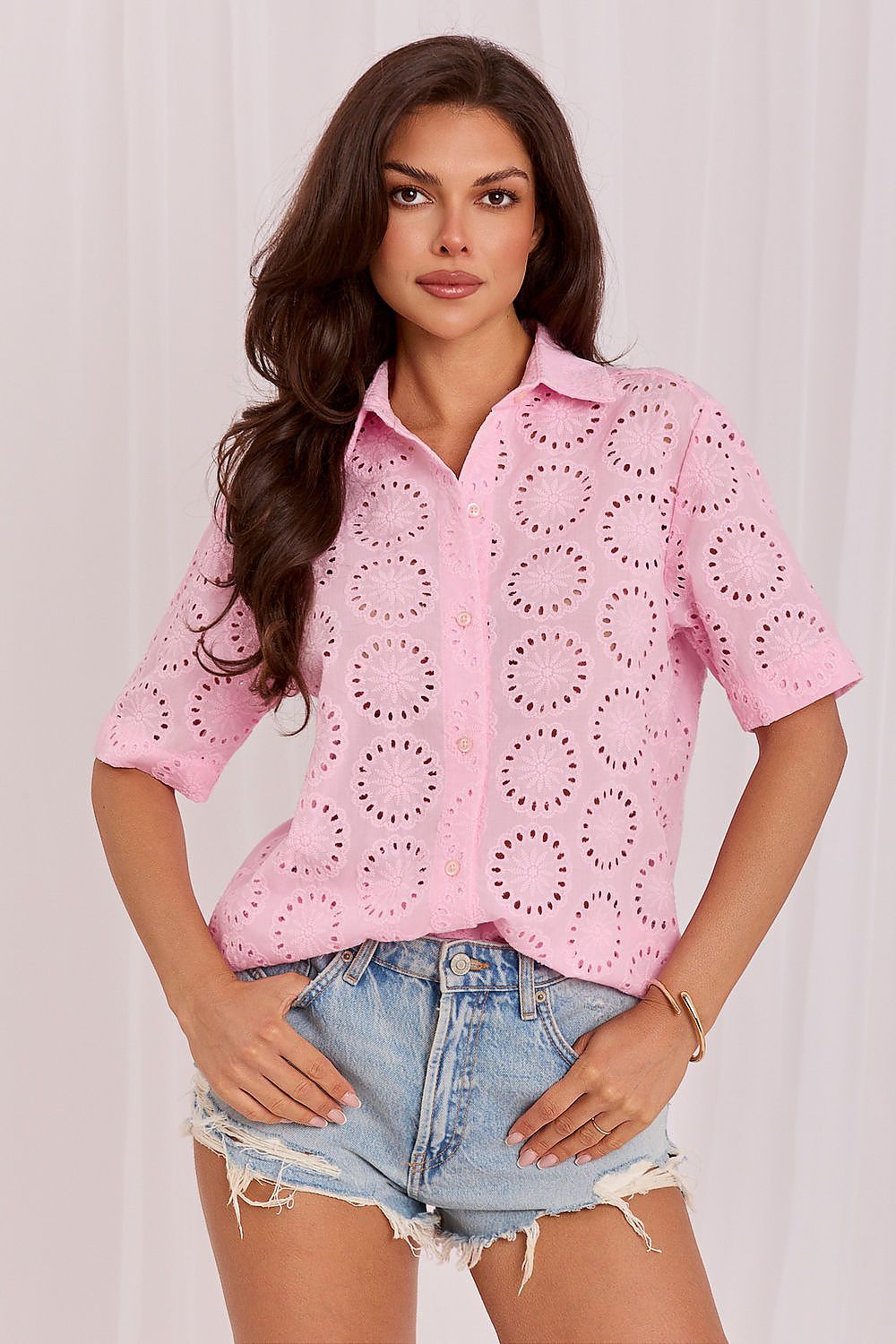 Short sleeve shirt model 230427 Lakerta